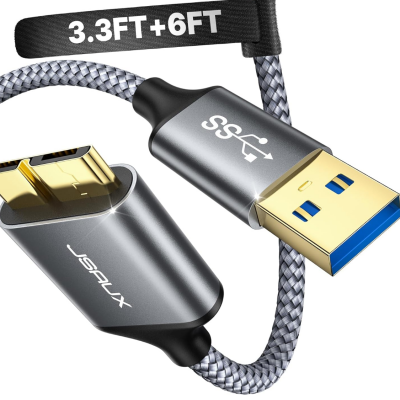 USB A TO Micro USB 3.0 硬盤線